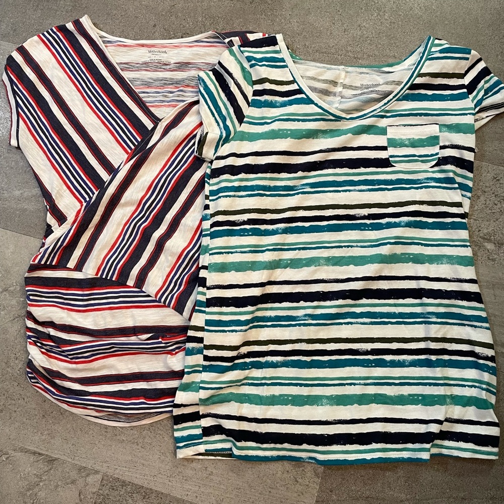 Motherhood maternity shirts